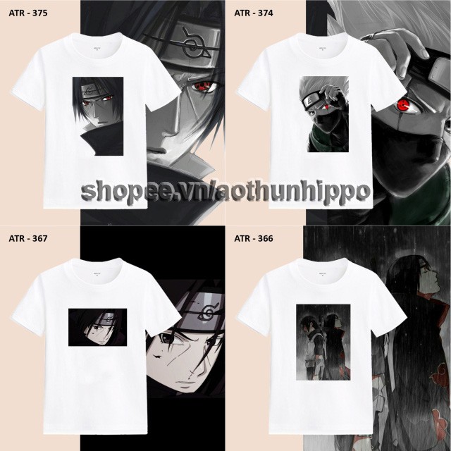 Áo thun Hippo - Itachi Naruto 24 (t)