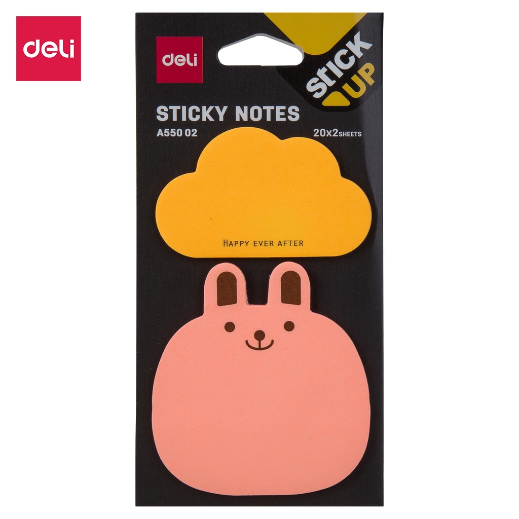 Giấy ghi chú họa tiết hoạt hình dễ thương dính chắc tiện dụng