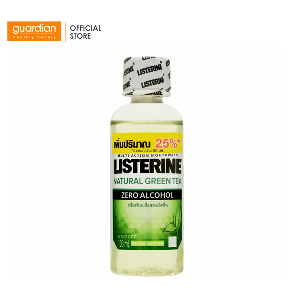 Nước súc miệng Listerine Green Tea Zero Alcohol 100ml