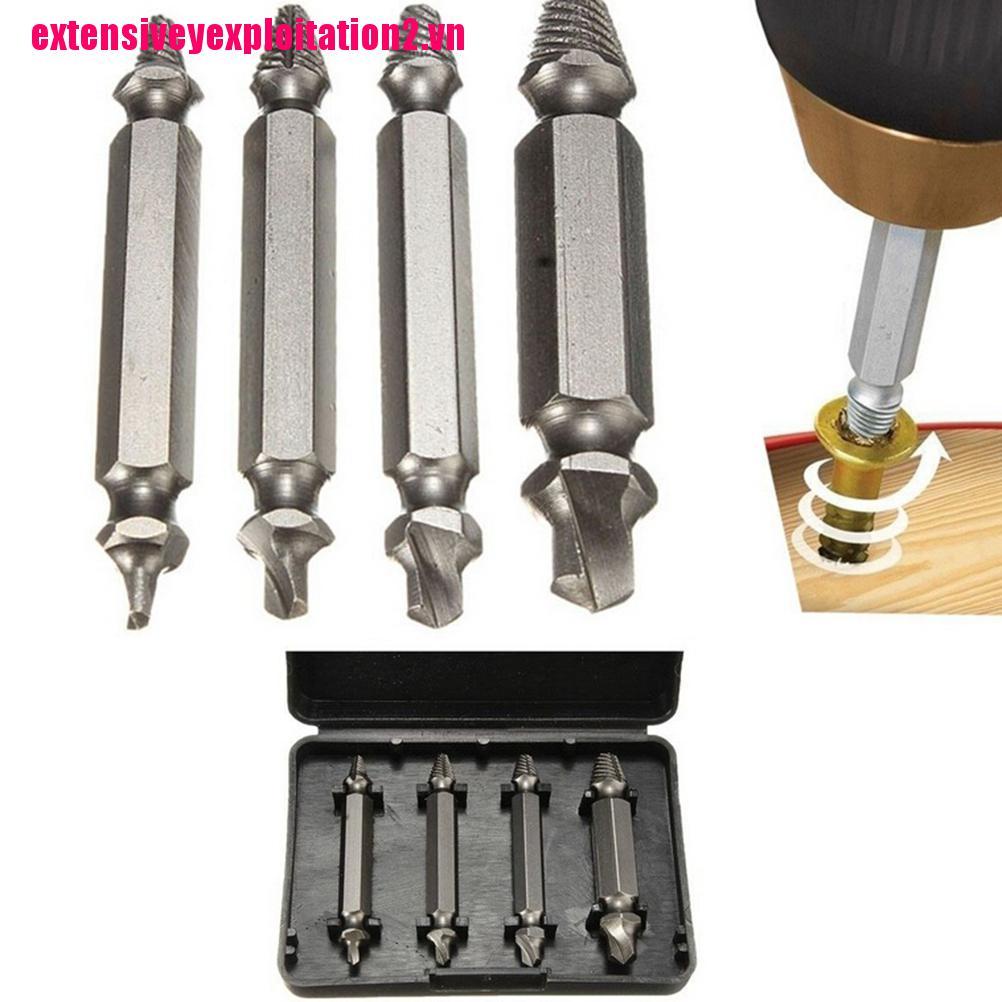 Set 2 Dụng Cụ Tháo Bu Lông Ốc Vít Bị Hỏng 2 Đầu Chuyên Dụng
