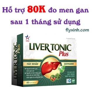 [BỔ GAN] Liver Tonic Plus - GIẢI ĐỘC GAN, HẠ MEN GAN, Hỗ trợ điều trị VIÊM GAN
