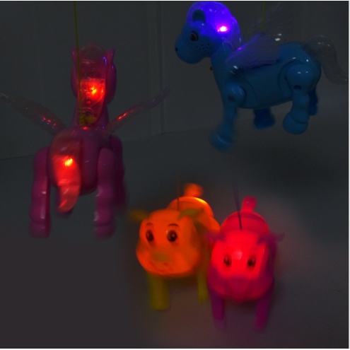 [Hàng Sẵn] Đồ Chơi Thú Đi Bộ Phát Nhạc và Ánh Sáng Sinh Động