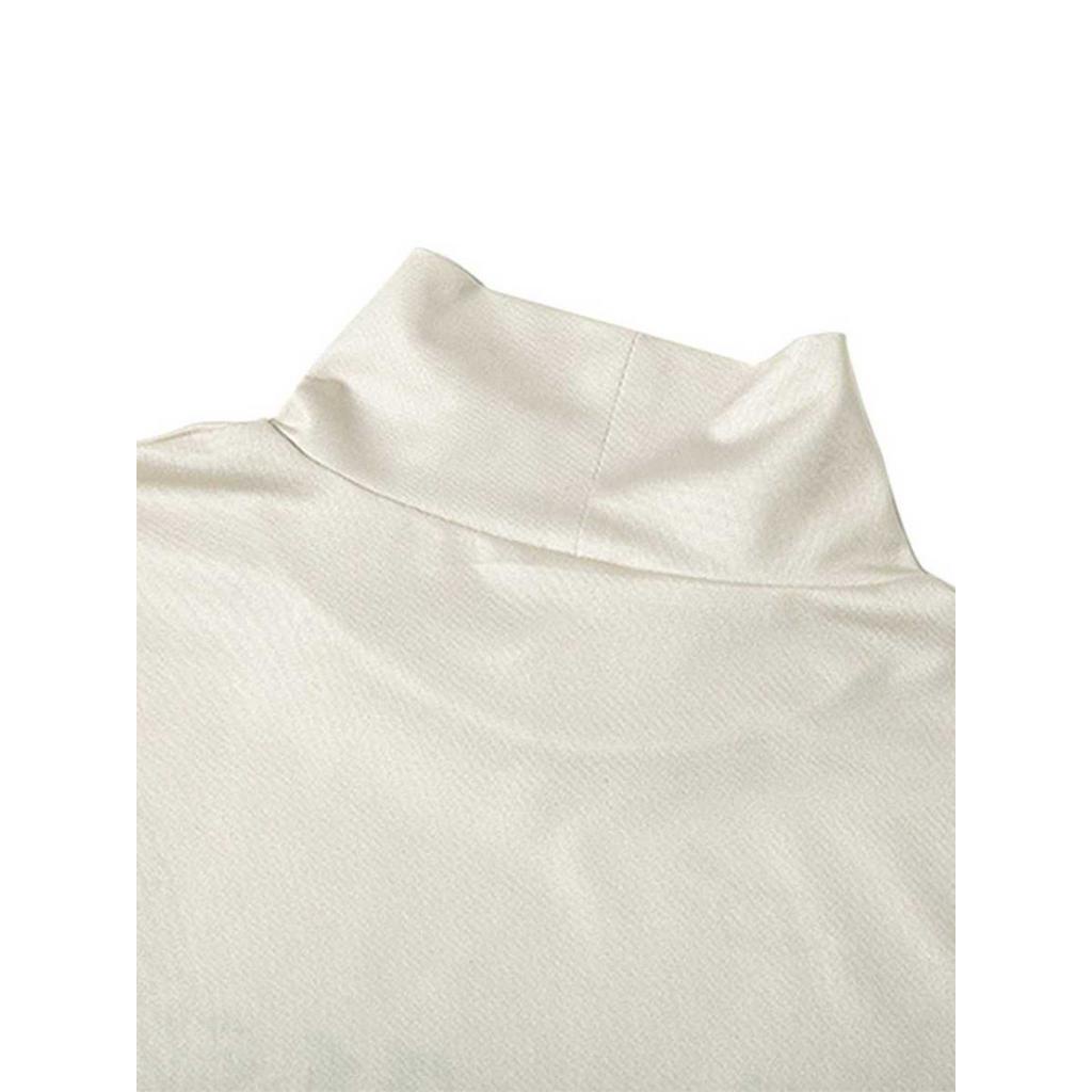 Áo croptop tay dài in họa tiết cá tính thời trang cho nữ