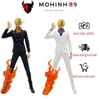 [GIÁ SỐC] Mô hình SANJI chân lửa cao 33cm siêu nét+full box- Mô hình Vinsmoke sanji onepiece