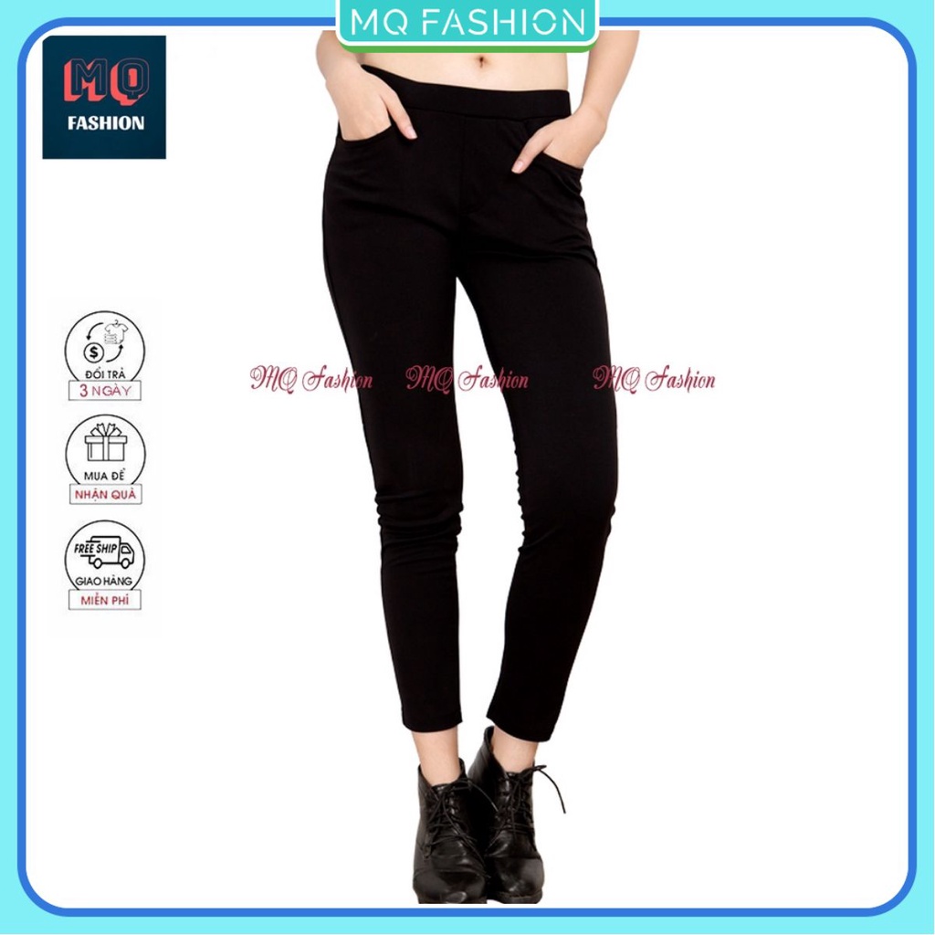 Quần legging Nữ dài cạp cao nâng mông co giãn cao cấp M Fashion LG02