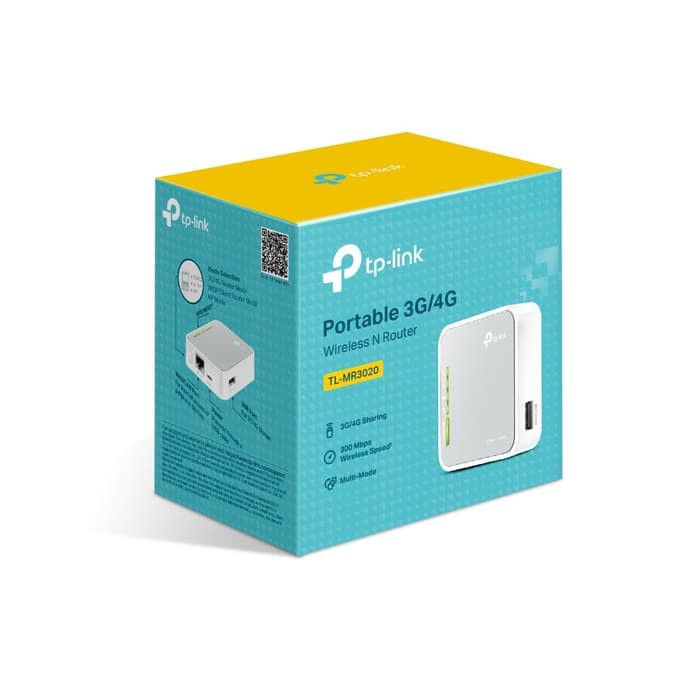 Bộ Định Tuyến Không Dây Di Động Tp-Link Tl-Mr3020 3g / 4g