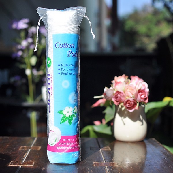 Bông tẩy trang Jomi Cotton Pads 120 miếng - 0513906 | BigBuy360 - bigbuy360.vn