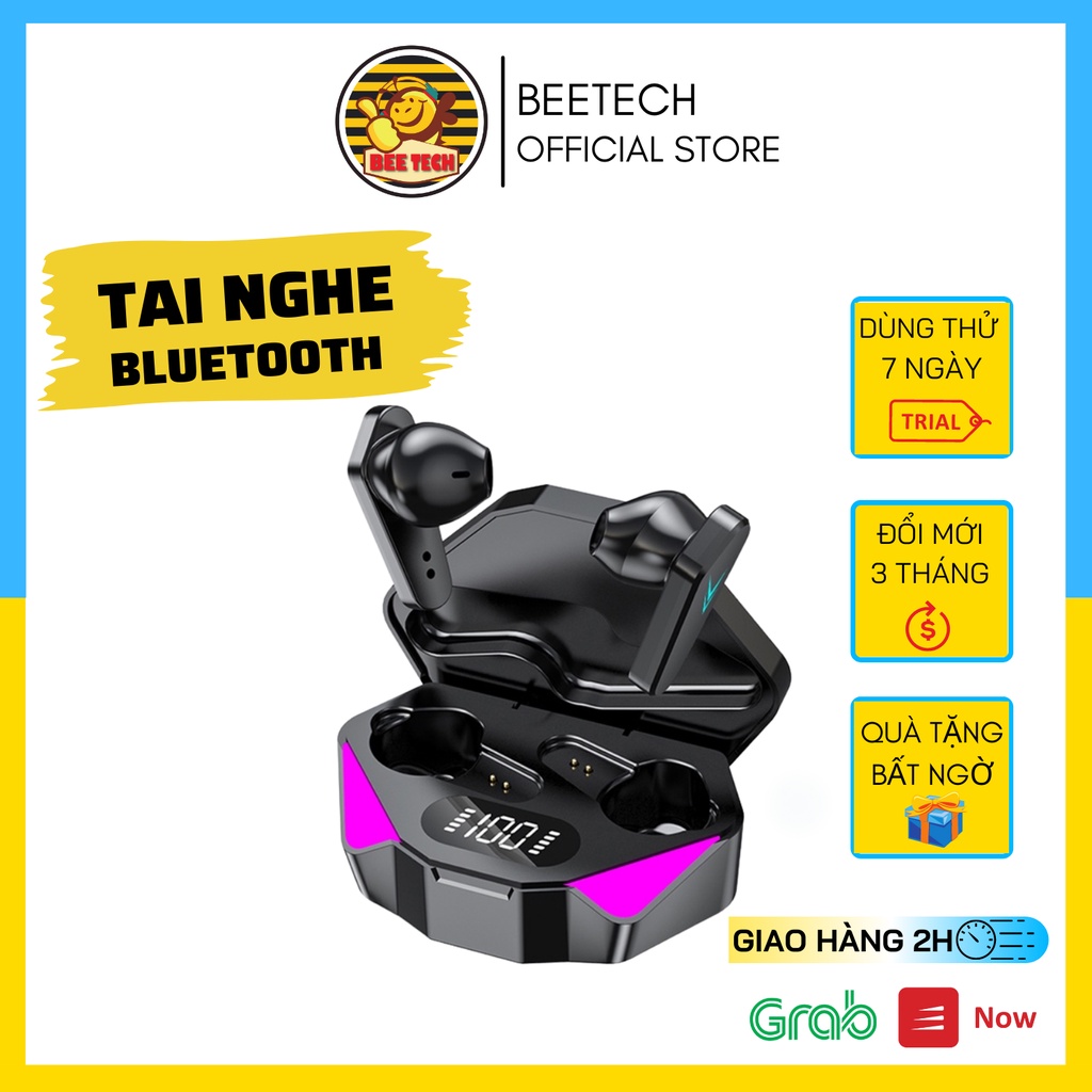 Tai Nghe Bluetooth Beetech X15 , Tai Phone Không Dây Kiểu Dáng Gaming