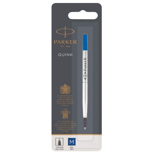 [ Chính hãng ] Ruột bút lông bi cao cấp Parker xanh M BL1-1950324 ( 1 cây / vỉ ) hàng có kiểm tra chất lượng và an toàn