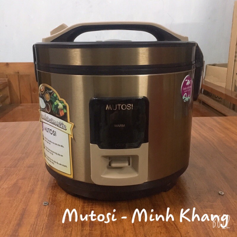 Nồi cơm điện💝FREESHIP💝Nồi cơm điện lòng niêu Mutosi MR36 - Bảo hành 12 tháng | BigBuy360 - bigbuy360.vn