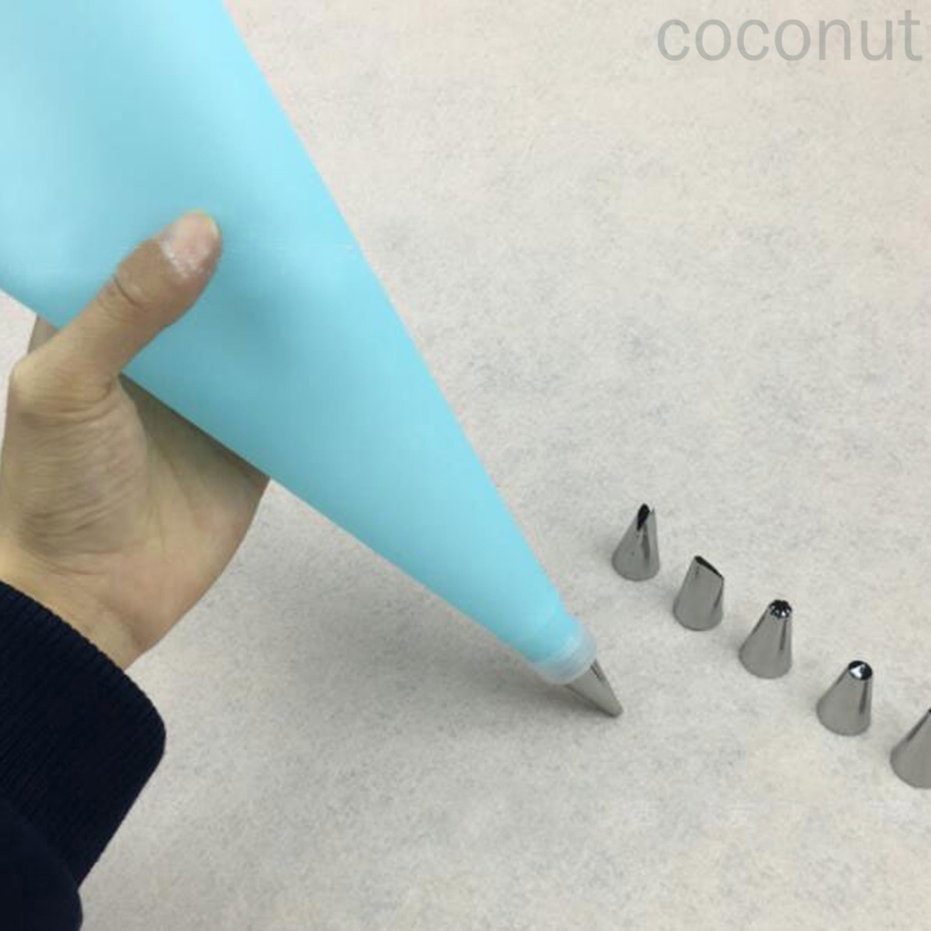 Bộ 8 Dụng Cụ Trang Trí Bánh Kem Bằng Thép Không Gỉ