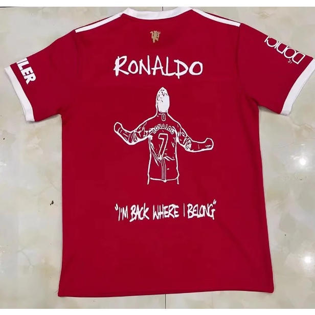 Áo Thun Đá Banh Manchester United Thiết Kế 2019 Chất Lượng Cao