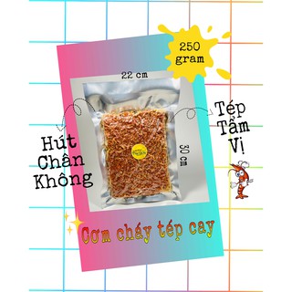 Cơm cháy mắm tép cay siêu ngon 250gr | đồ ăn vặt