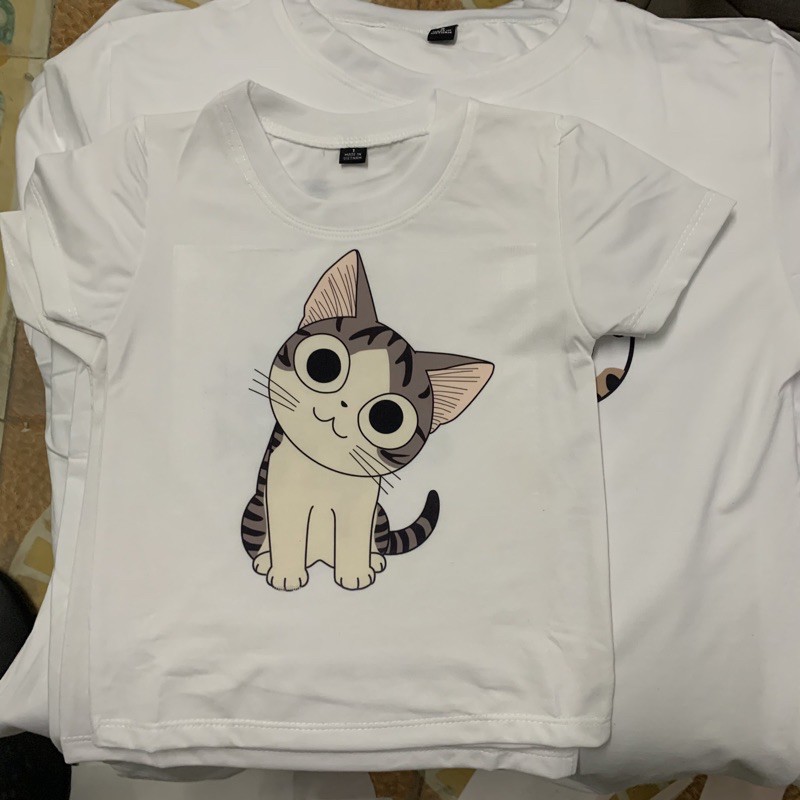 [HOT] Áo Phông Gia Đinh Đồng Phục Gia Đình In Hình Mèo Cute Cực Hot