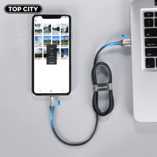 Cáp sạc lightning iphone chính hãng baseus bọc dù cao cấp