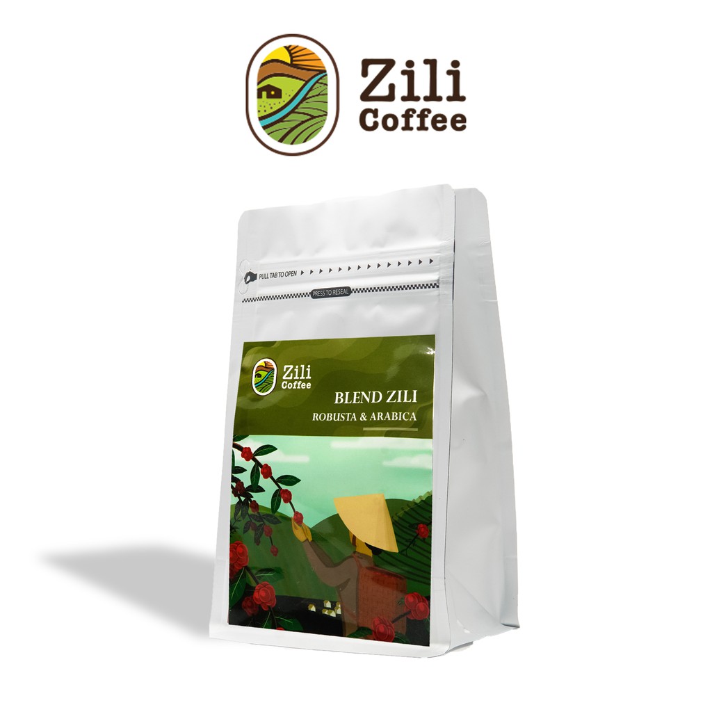 Cà phê nguyên chất Blend Zili(A&R)[Trải Nghiệm Khám Phá]Hương trái cây thảo mộc đắng nhẹ chua thanh hậu ngọt [Túi 250g] | BigBuy360 - bigbuy360.vn