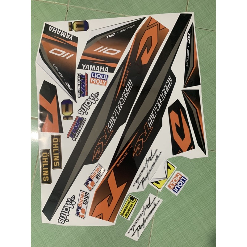 Tem sirius 110 rc cam đen 2019