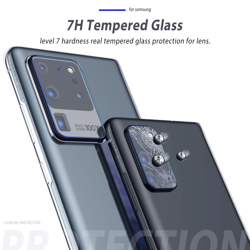 Set 2 Miếng Dán Bảo Vệ Ống Kính Máy Ảnh Cho Samsung Galaxy Note 20 Ultra S20 Ultra S10 Note 10 Plus lite A71 A51