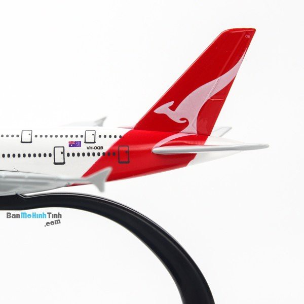 Mô hình máy bay Qantas Airbus A380 16cm Everfly