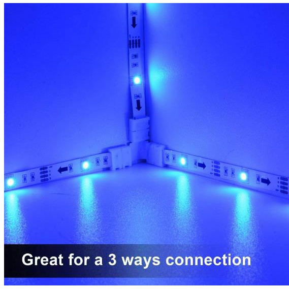 Đầu Nối Dây 4 Pin PCB 10Mm Cho Dải Đèn Led A + E