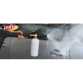 Bình phun tạo bọt tuyết dùng cho máy bơm xịt rửa xe ô tô, xe máy kèm giắc kết nối nhanh ( Giắc cái )