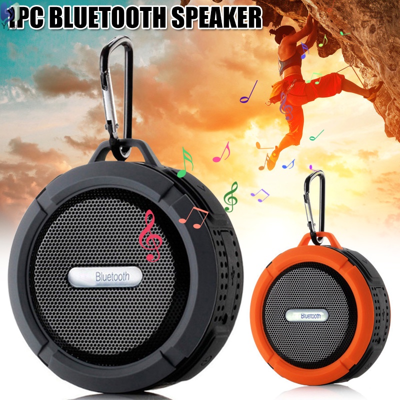 Loa Bluetooth Không Dây Mini Bằng Nhựa Chống Nước Có Thể Sạc Lại Bằng Cổng Usb
