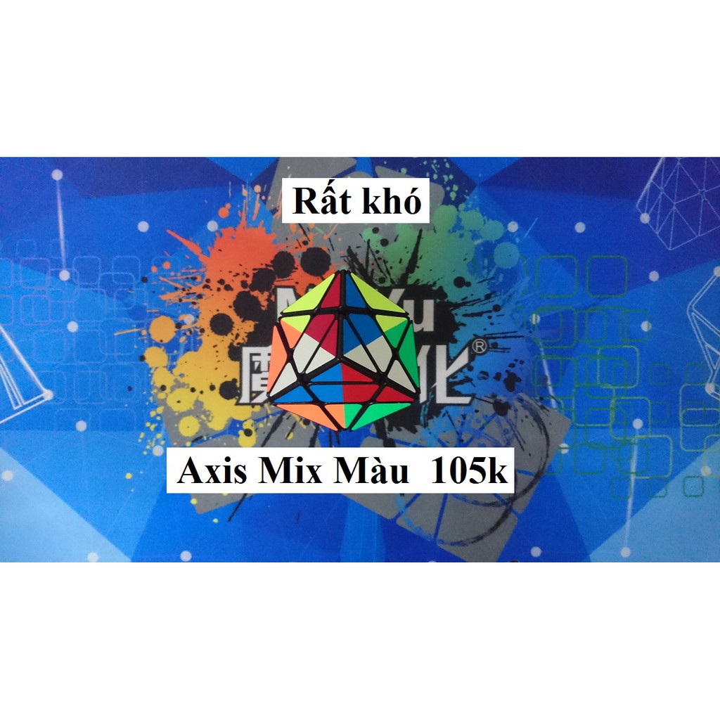 Biến thể Rubik. Axis Mix Màu