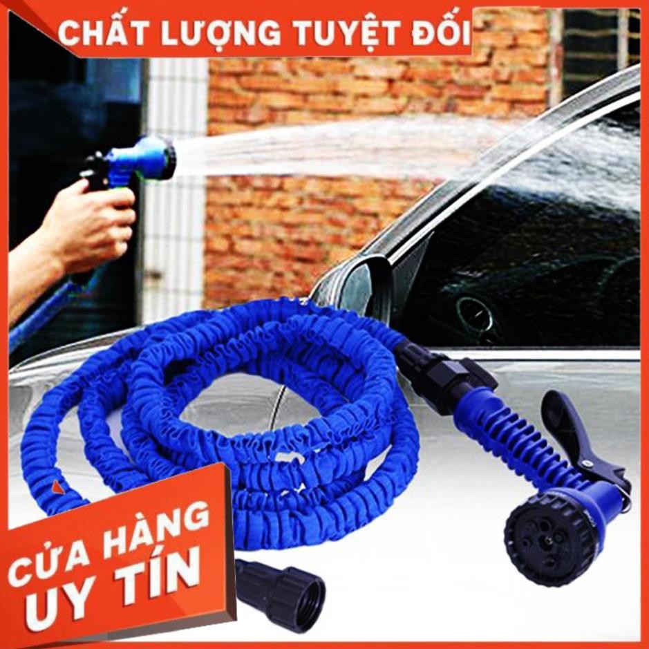 Freeship- Vòi xịt rửa thông minh độ giãn nở gấp 3 lần độ dài 15m