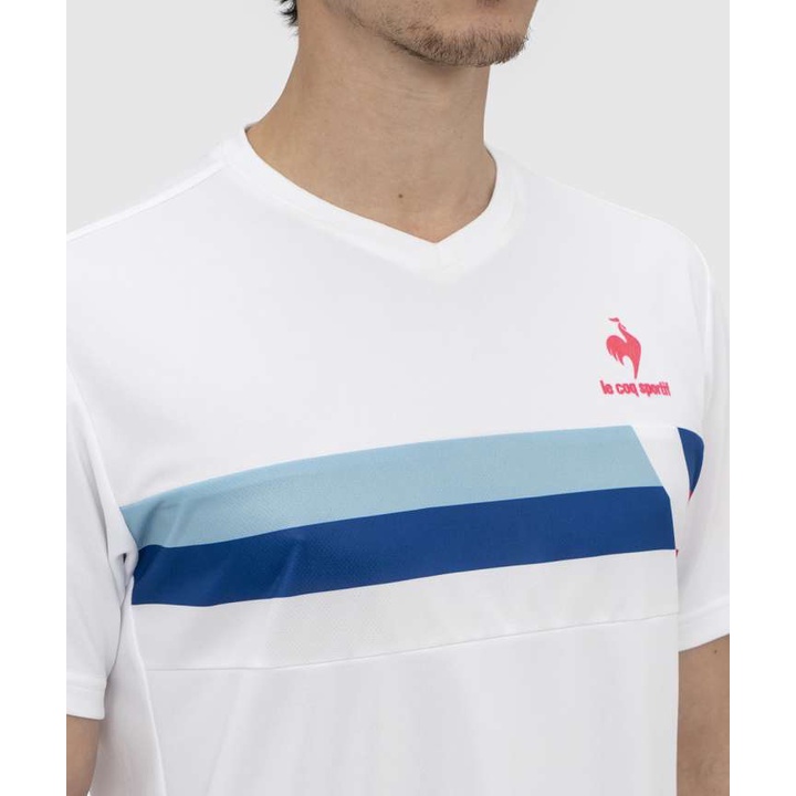 Áo T-Shirt le coq sportif nam - QTMTJA00-WHT