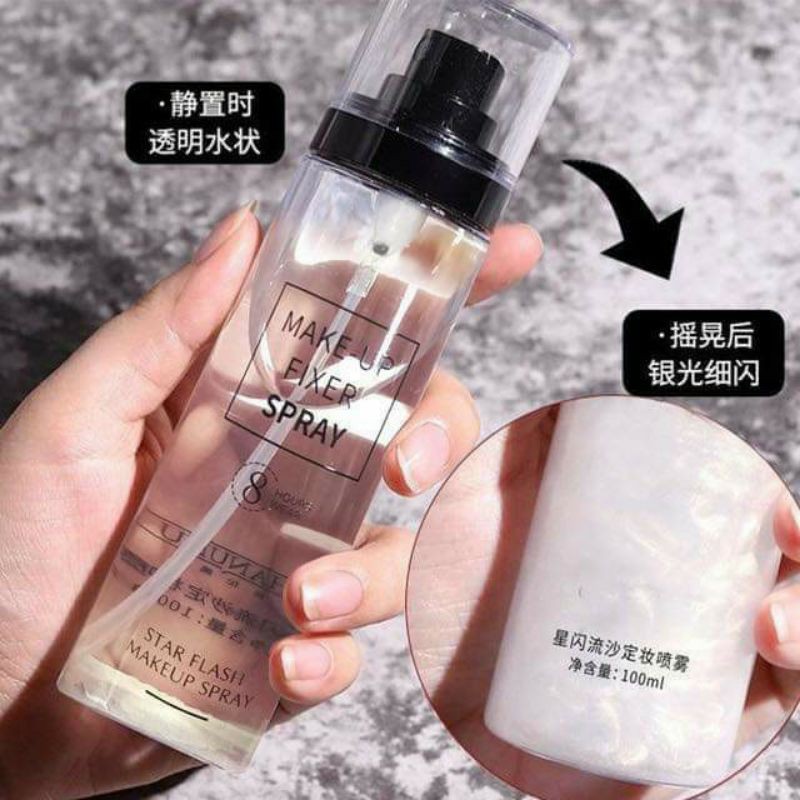 XỊT KHOÁ MAKE UP & BẮT SÁNG CĂNG BÓNG LỚP MAKEUP SUỐT 8 TIẾNG SPRAY | BigBuy360 - bigbuy360.vn