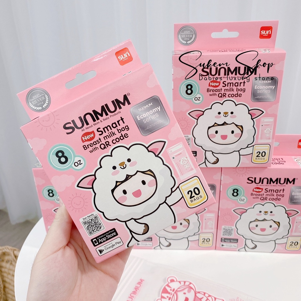 [Chính hãng] Túi Trữ Sữa SunMum 100ml/250ml