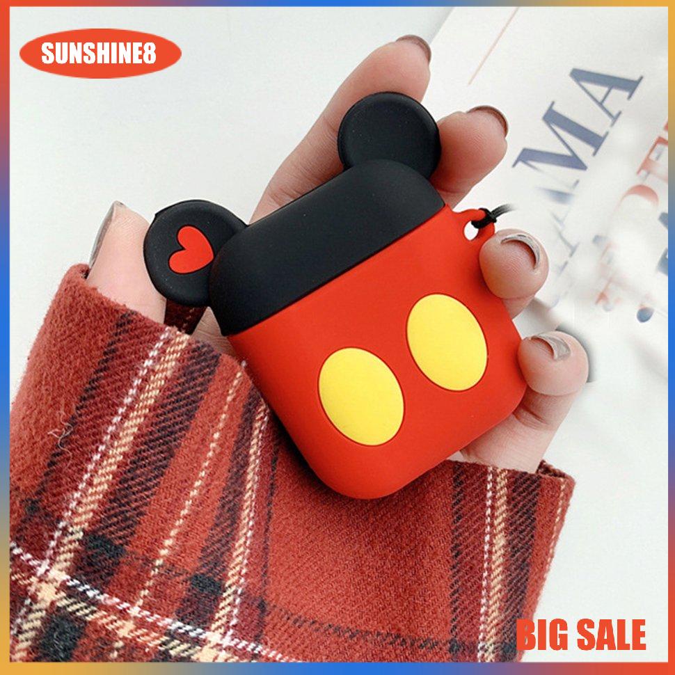【SUN】Headphone Cases For Airpods1/2 Cartoon Silicone Wireless Earphone Skin