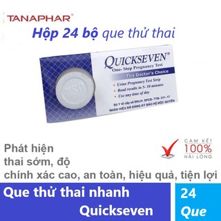 Que thử thai Quickseven (Hộp 24 Que)
