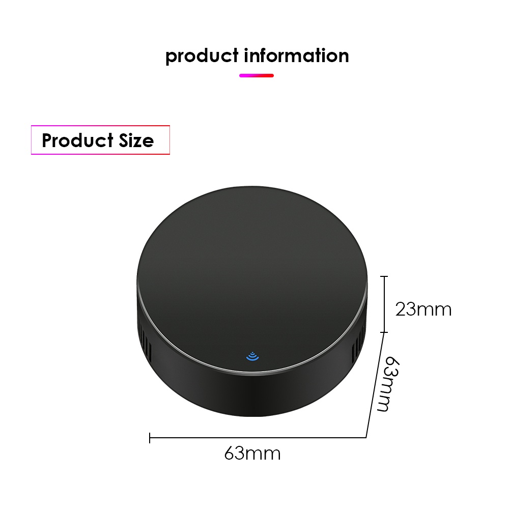 Sẵn Sàng✅Tuya Hồng Ngoại Thông Minh (Smart IR Điều Khiển Từ Xa Cho STB(Set-Top-Box)/TV Box/TV/Máy Lạnh/Quạt/DVD Điều Khiển Giọng Nói Tác Phẩm Với Amazon Alexa google Trợ Lý Cao Cấp TTS