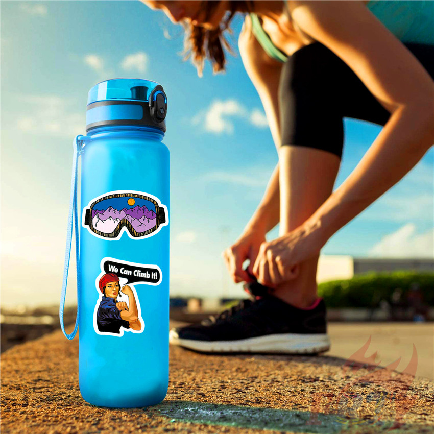 100Pcs/Set ❉ Outdoor Hiking Adventure Travel Series A Stickers ❉ Waterproof DIY Fashion Decals Doodle Stickers