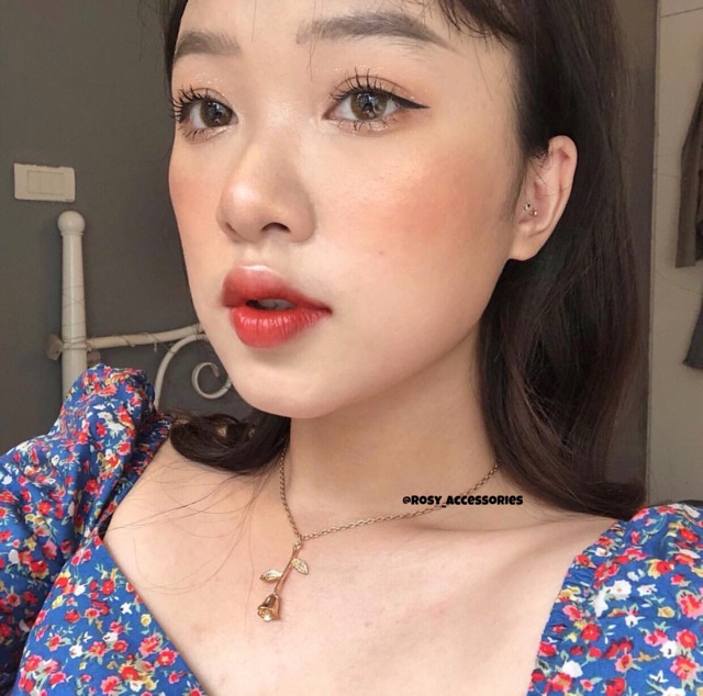 ROSY - DÂY CHUYỀN MẶT HOA HỒNG VINTAGE