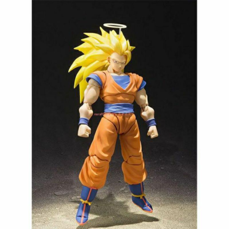 Mô Hình Son Goku SHF Super Saiyan 3 Khớp cao 15cm - Mô Hình Dragon Ball