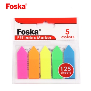 Note phân trang 5 mầu mũi tên nhựa foska g3345-3a