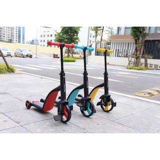 FREE SHIP ! Xe Đạp Chòi Chân 3 Chế Độ Nadle - ĐỎ