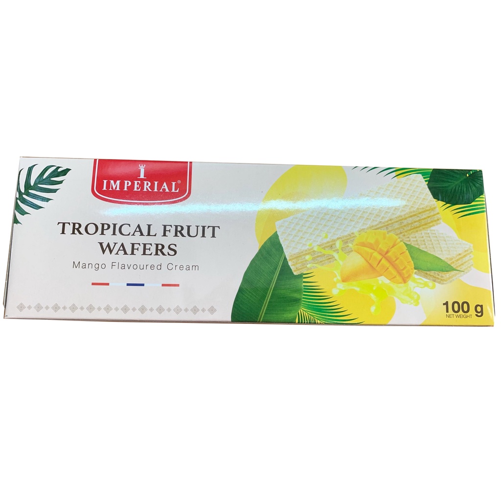 Bánh Xốp Kem Imperial Thái Lan Hương Xoài Mango Wafers (Hộp 100g)