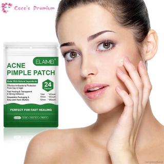 ELAIMEI Coco Tea Tree Acne Patch Hydrocolloid Waterproof Clear Pimple Patch Acne Treatment Patch