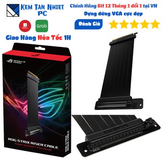 Cáp nối dài VGA ASUS ROG Strix Riser Cable Hàng Chính Hãng BH 12 tháng