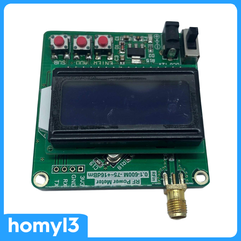 [Kayla's 3C]LCD Backlight Digital Display RF Power Meter Module -75~+16dBm Aluminum