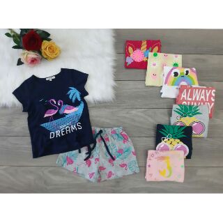 Bộ thun đùi bé gái size 10t - 14t