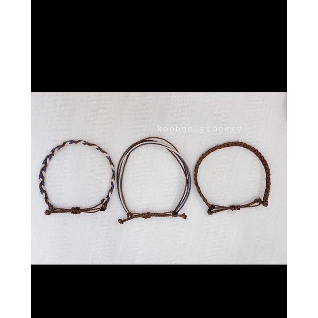 VÒNG CHỐNG NƯỚC HANDMADE TONE NÂU