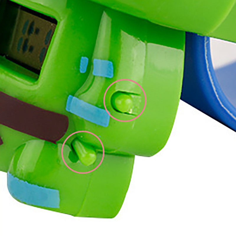 Đồng hồ điện tử bằng ABS với dây đeo tay bằng silicon cho trẻ em | BigBuy360 - bigbuy360.vn