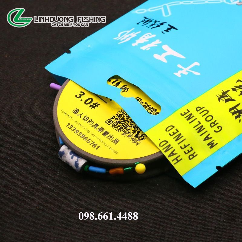 Trục Buộc Sẵn Cước Câu Cá Tàng Hình Có Đủ Size