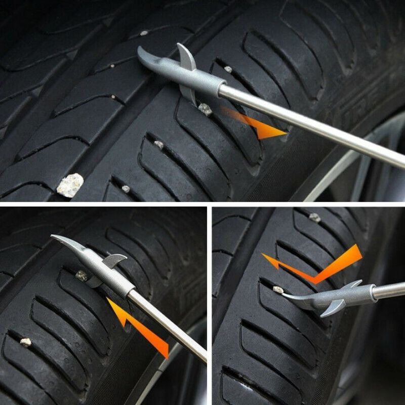 Cây tô vít dụng cụ cậy đá sỏi trên lốp ô tô - que cậy đá xỏi mắc trên lốp ô tô -lakado