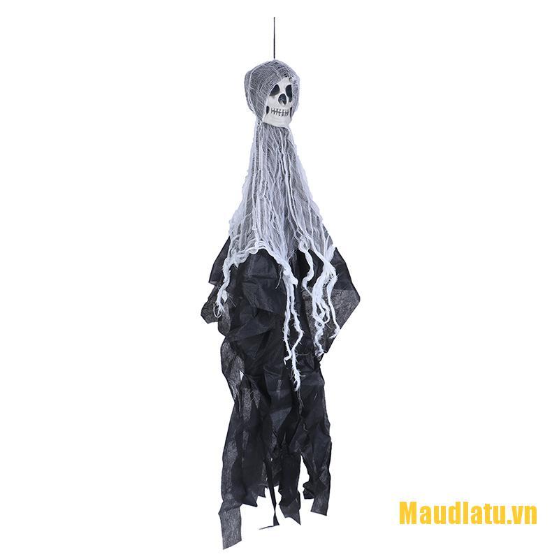 Đồ Trang Trí Halloween Hình Đầu Lâu Kinh Dị 100cm