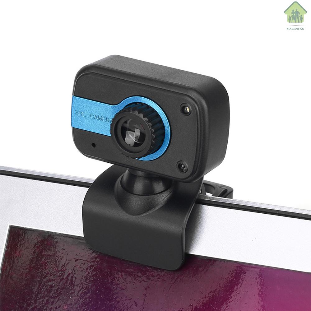Webcam Xm Hd 480p 30fps Tích Hợp Micro Có Kẹp Gắn Máy Tính Để Bàn / Laptop Cổng Usb | BigBuy360 - bigbuy360.vn
